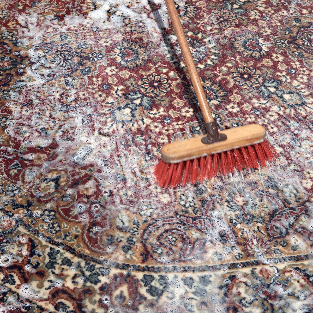 rug cleaning (2) Persian Rugs Clinic logo – expert rug restoration and cleaning