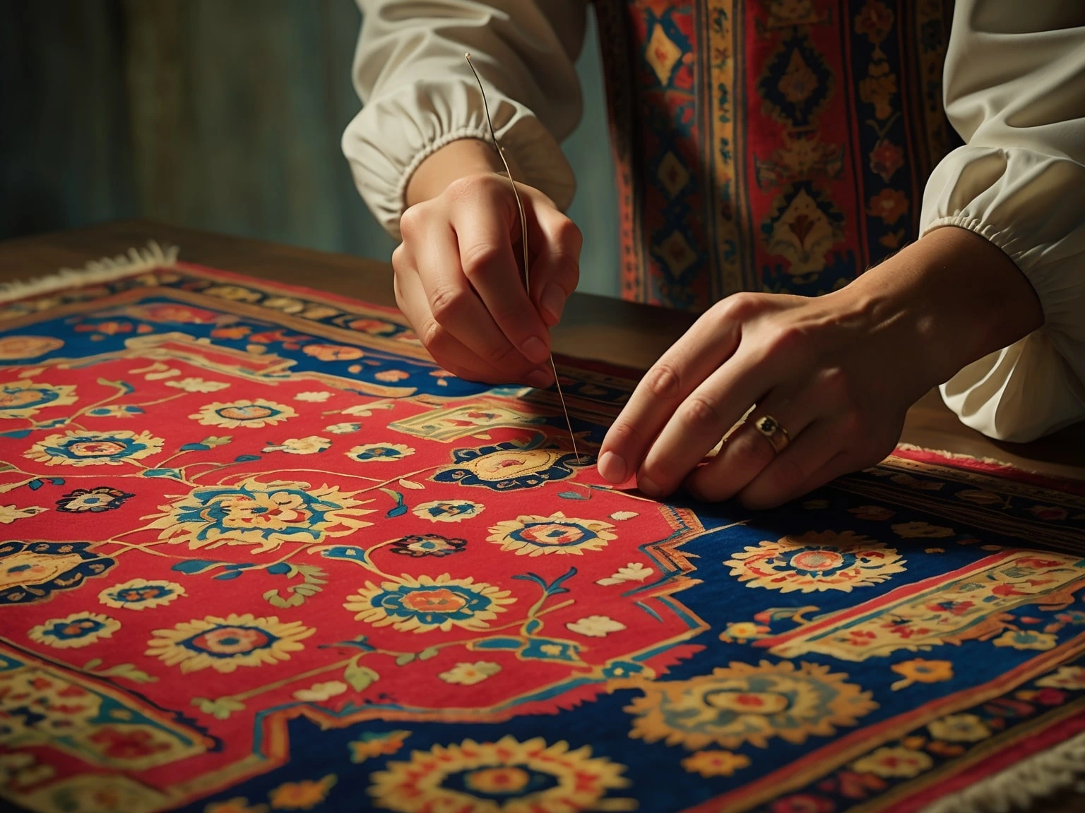 Deep Cleaning Antique Rugs in Menlo Park