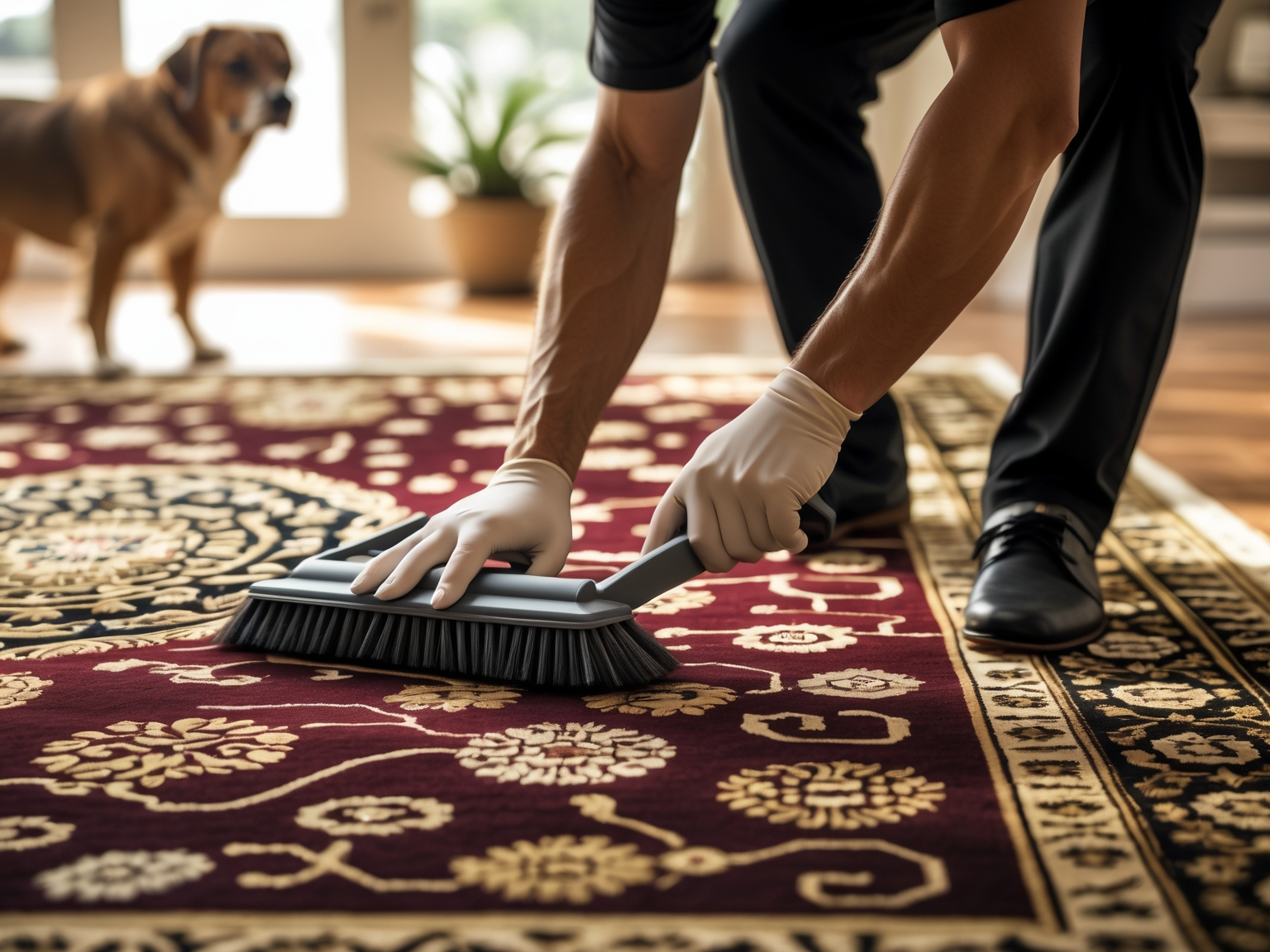 Eliminate Pet Odors from Oriental Rugs Menlo