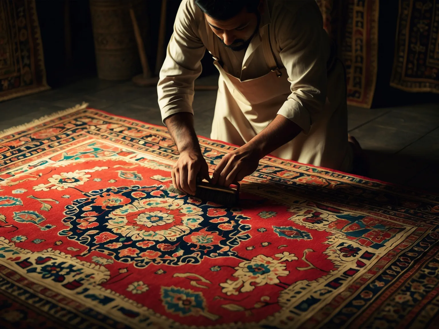 Smoke Odor Elimination from Oriental Rugs in Menlo Park