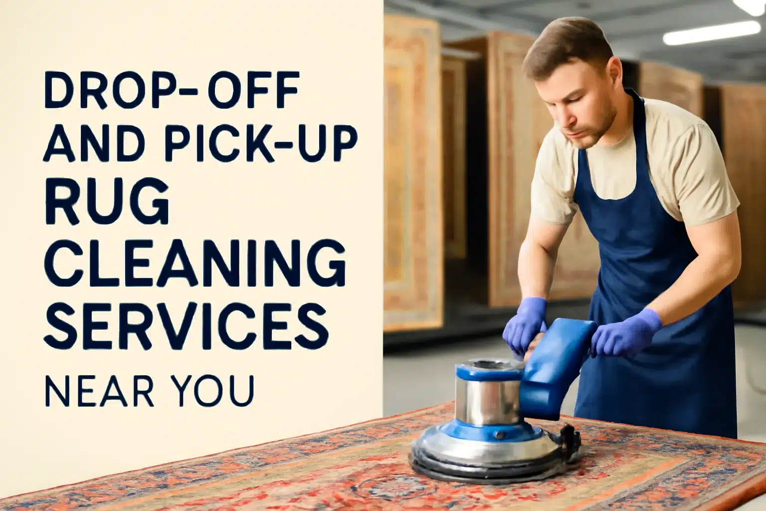 Drop-Off and Pick-Up Rug Cleaning Services